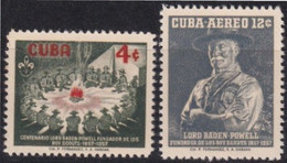 1957-433 CUBA REPUBLICA MNH 1957 BOYS SCOUTS LORD BADEM POWELL. - Unused Stamps