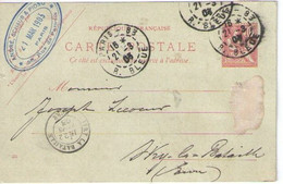 André-SCHAUB & PIOSO/Paris /LECOEUR/Fabricant De Peignes En Ivoire/Ivry La Bataille/Eure/1903                    FACT552 - Droguerie & Parfumerie