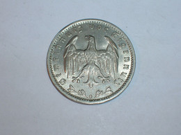 ALEMANIA. 1 Marco 1939 G (5371) Brillo Sin Circular Parcial - 1 Reichsmark