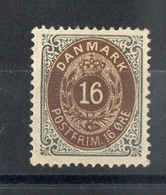 DANEMARK: TIMBRE NEUF* N°26B - Unused Stamps