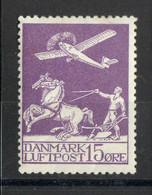 DANEMARK: TIMBRE P.A. NEUF* N°2 - Airmail