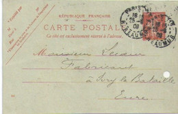 CORMIER LE VILAIN & Cie/Paris /LECOEUR/Fabricant De Peignes En Ivoire/Ivry La Bataille/Eure/1909             FACT559 - Droguerie & Parfumerie