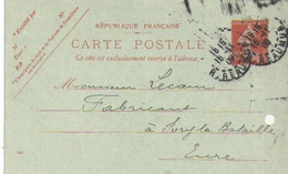 CORMIER LE VILAIN & Cie/Paris /LECOEUR/Fabricant De Peignes En Ivoire/Ivry La Bataille/Eure/1909             FACT560 - Droguerie & Parfumerie