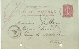 H BIDEAUX/ Heudreville /LECOEUR/Fabricant De Peignes En Ivoire/Ivry La Bataille/Eure/1904           FACT562 - Chemist's (drugstore) & Perfumery