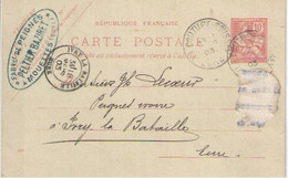 PELTIER-BAZIRET/Fabricant De Peignes/Mouettes/GODDIER/Fabricant De Peignes Ivoire/Ivry La Bataille/Eure/1903   FACT564 - Chemist's (drugstore) & Perfumery