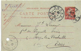 F TISSOT / Lyon /Joseph LECOEUR/Fabricant De Peignes Ivoire/Ivry La Bataille/Eure/1909   FACT571 - Droguerie & Parfumerie