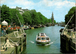 (3 E 21) Netherlands - River Boat / Péniche - Kokosinseln (Keeling Islands)