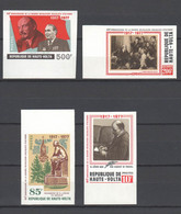 Obervolta , Nr. 696-99 , Lenin , Postfrisch Geschnitten - Haute-Volta (1958-1984)