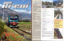 Magazine I TRENi Maggio 2011 N. 337 - En Italien - Unclassified
