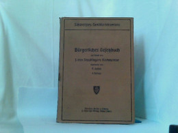 Handausgabe Des Bürgerlichen Gesetzbuches Auf Grund Von J. V. Staudingers Kommentar Bearb. Von F. Keidel - Droit