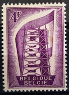 EUROPA 1956 - BELGIQUE                    N° 995                   NEUF**      (tâches Au Verso) - 1956