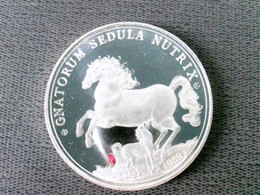 Münze/ Medaille:  Gnatorum Sedula Nutrix 1989/ Tuta Sub Hoc Clypeo, Replik Silbermünze  Wohl 500/1000, Ohne Pu - Numismatics