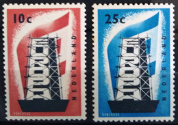 EUROPA 1956 - PAYS-BAS                    N° 659/660                        NEUF* - 1956