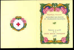 Carnet Croix Rouge 1965 N° YT Carnet 2014 , N° Timbre  1466 1467 Parfait Etat Voir Photos - Croce Rossa