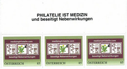 Philatelie Ist Medizin Und Beseitigt Nebenwirkungen - MM Medizinphilatelie - Löwenzahn Äskulap-Natter - Private Stamps