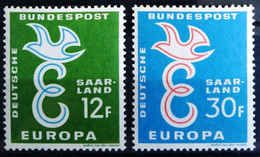 EUROPA 1958 - SARRE                    N° 421/422                        NEUF** - 1958