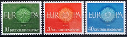 EUROPA 1960 - ALLEMAGNE                    N° 210/212                        NEUF** - 1960