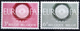 EUROPA 1960 - BELGIQUE                    N° 1150/1151                        NEUF** - 1960