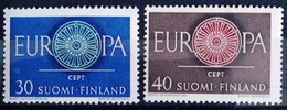 EUROPA 1960 - FINLANDE                   N° 501/502                        NEUF** - 1960