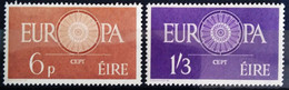 EUROPA 1960 - IRLANDE                   N° 146/147                        NEUF** - 1960
