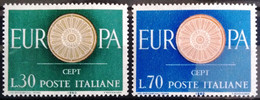 EUROPA 1960 - ITALIE                   N° 822/823                        NEUF** - 1960