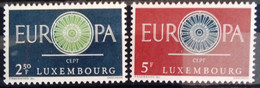 EUROPA 1960 - LUXEMBOURG                   N° 587/588                        NEUF** - 1960