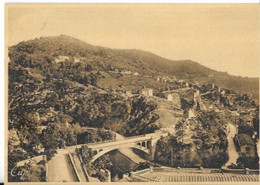 63 THIERS .  VUE PANORAMIQUE  SUR LE PONT ET LA CHAPELLE  ST. ROCH - Thiers