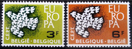 EUROPA 1961 - BELGIQUE                   N° 1193/1194                        NEUF** - 1961