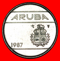 * NETHERLANDS (1986-2019): ARUBA ★ 10 CENTS 1987 MINT LUSTRE! ★ LOW START★ NO RESERVE! - Aruba