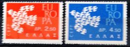EUROPA 1961 - GRECE                   N° 753/754                        NEUF* - 1961