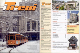 Magazine I TRENI Gennaio 2010 N. 322  - En Italien - Unclassified