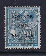 Malta: 1928   KGV 'Postage & Revenue' OVPT    SG181   2½d       Used - Malte (...-1964)