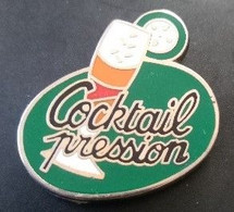 Pin's - BIERE - Cocktail Pression - - Bière