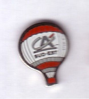 E32 Pin's Balloon MONTGOLFIERE Bank Banque CREDIT AGRICOLE SUD EST Banque Achat Immédiat - Montgolfier