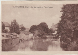 SAINT - AMAND - MONTROND - La Marmande Au Pont Pasquet  ( Lavandières ) - Saint-Amand-Montrond