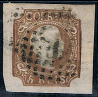 Portugal, 1856/8, # 10, Tipo IX, Used - Gebruikt