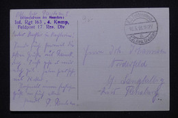 FRANCE / ALLEMAGNE - Carte Postale De Lens En Feldpost Pour L 'Allemagne En 1916 - L 113277 - WW I