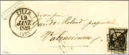 Plume + Grille / N° 3 Belle Marge Càd T 13 LILLE (57) 12 JANV. 1849. Première Date D'utilisation De La Grille En Provinc - 1849-1850 Ceres