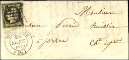 Grille / N° 3 Càd T 14 MONTENDRE (16). 1849. - TB / SUP. - 1849-1850 Ceres