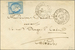 Etoile 20 / N° 60 Càd PARIS / R. ST DOMque ST GN N° 53 (levée Absente) + Càd PARIS / R. ST DOMque ST GN N° 58 6E 20 NOV  - Manual Postmarks