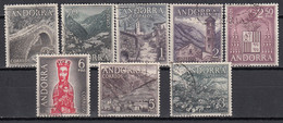 Andorra Espa�ola Correo 1963 Edifil 60/67 Usado - Ohne Zuordnung
