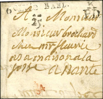 Lettre Avec Texte Daté De Coueron Le 24 Octobre 1778 Pour Nantes Prise En Charge Par La Petite Poste De Nantes (L N° 8). - 1701-1800: Precursors XVIII