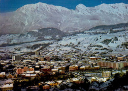 ALBERTVILLE  ( SAVOIE )    PAYSAGE HIVERNAL , AU FOND LA  "BELLE ETOILE " - Albertville