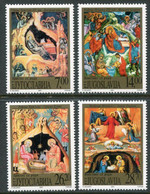 YUGOSLAVIA 2001 Christmas: Frescoes   MNH / **.  Michel 3053-56 - Nuovi