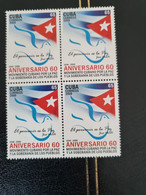 CUBA  NEUF  2009 //  MOVIMIENTO  CUBANO  POR  LA  PAZ  //  BLOC  DE  4 //  1er  CHOIX - Unused Stamps