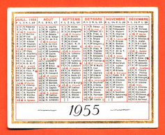 Petit Calendrier De 1955 - Petit Format : 1941-60