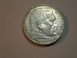 ALEMANIA. 5 Marcos 1935 E Hindemburg (5182) - 5 Reichsmark