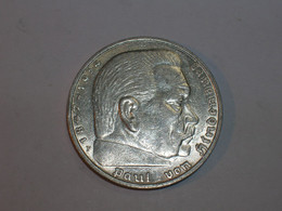 ALEMANIA. 5 Marcos 1936 F Hindemburg (5189) - 5 Reichsmark