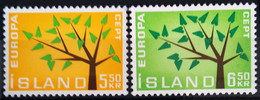 EUROPA 1962 - ISLANDE                    N° 319/320                        NEUF** - 1962