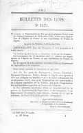 MONTPEZAT ( 07 ) - Etablissement D'un Pont Sur La Rivière De Fontaulière Ordonnace De 1845 ( Voir Page Intérieure ) - Sonstige Gemeinden